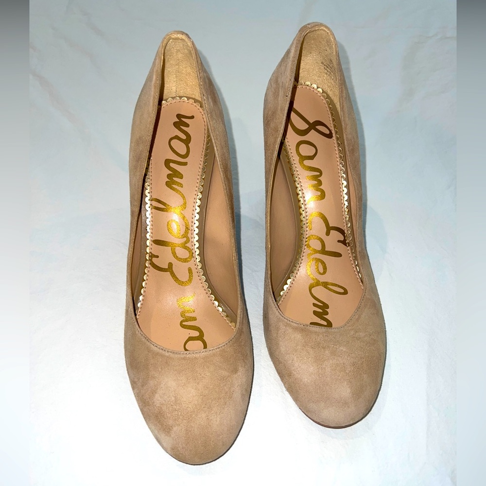 Sam Edelman Junie Suede Block Heels